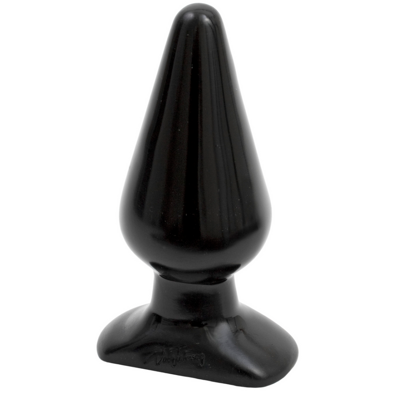 Classique Butt Plug - Grand - Noir