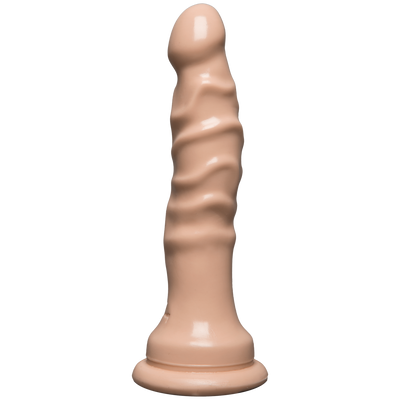 Slimline Dong avec Suction Cup - 4.5 / 11 cm - Vanilla