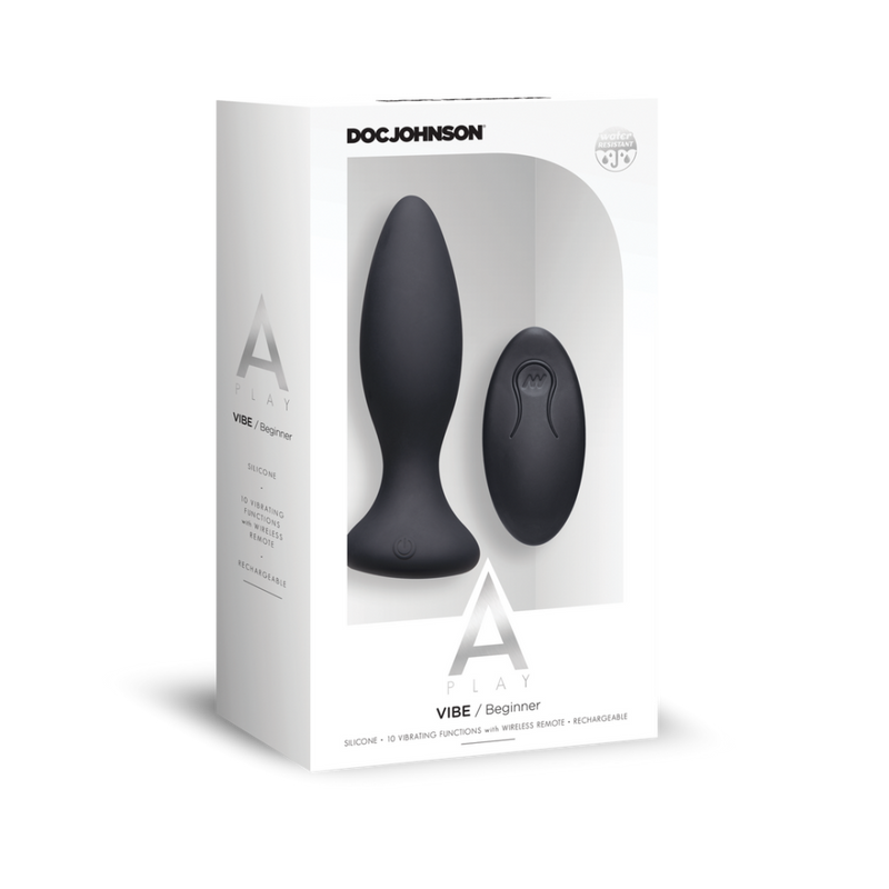 Vibe - Débutants Silicone Anal Plug avec Télécommande