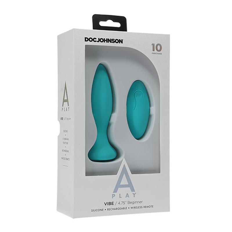 Vibe - Débutants Silicone Anal Plug avec Télécommande