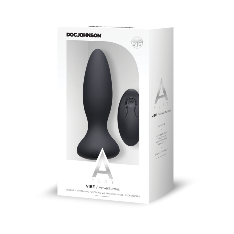 Vibe - Plug Anal en Silicone Aventureux avec Télécommande