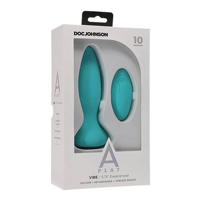 Vibe - Plug Anal en Silicone Avancé avec Télécommande