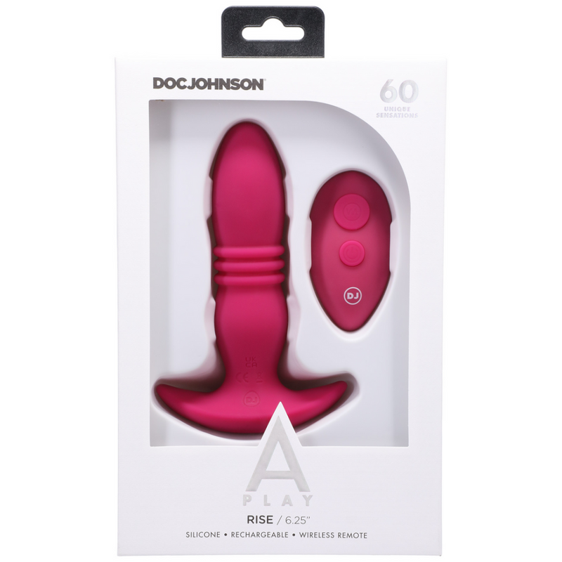 Rise - Plug Anal en Silicone avec Télécommande