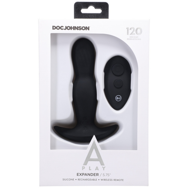 Expandeur - Silicone Anal Plug avec Télécommande