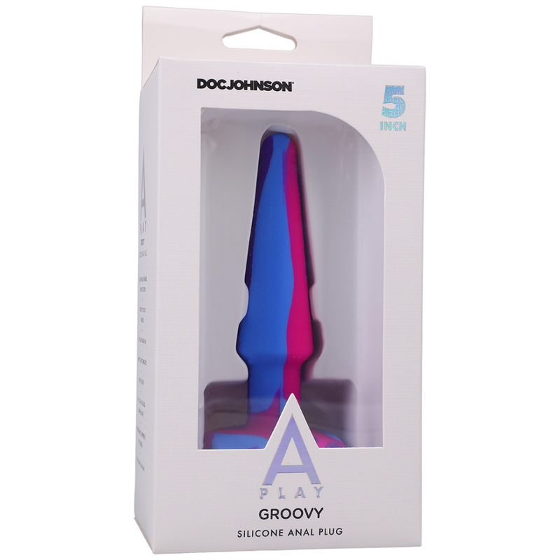 Groovy - Silicone Anal Plug - 5'' / 12 cm