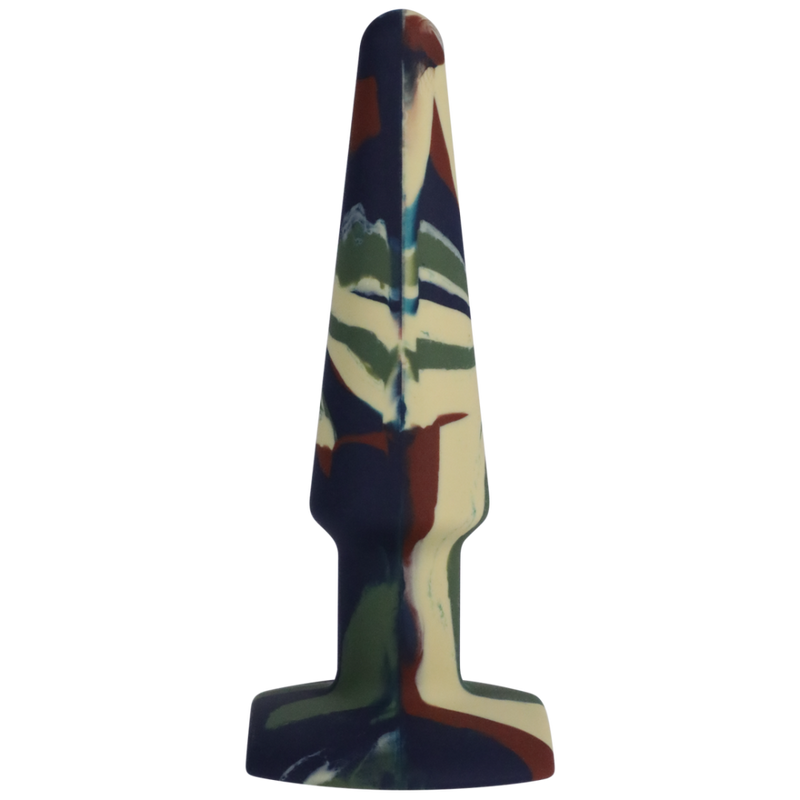 Groovy - Plug Anal en Silicone - 5 / 12 cm - Camouflage