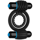 Cockring double vibrant