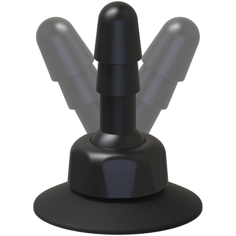 Deluxe 360 Swivel - Plug Anal avec Ventouse - 2 Pièces