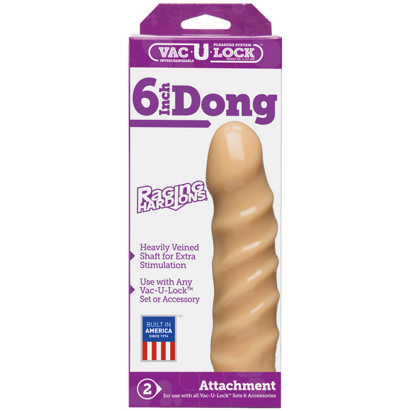 CodeBlack - Raging Hard Dildo - 6 / 15 cm