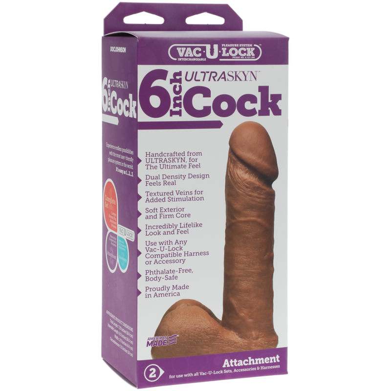 UR3 Cock - 6 / 16 cm - Marron