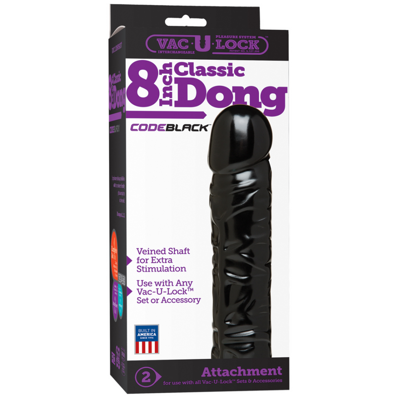 CodeBlack - Classique Dildo - 8 / 20 cm