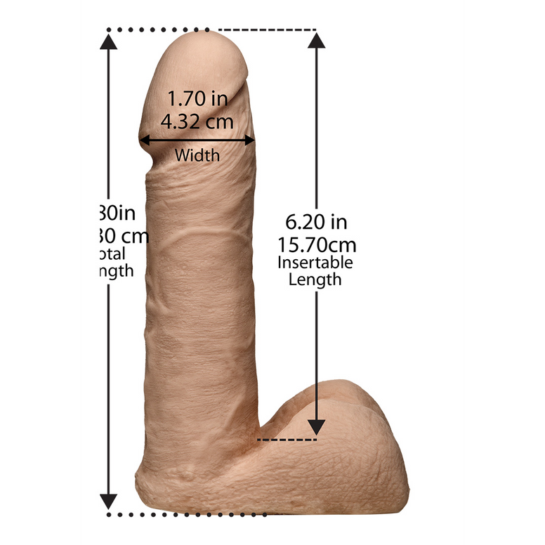 ULTRASKYN Harnais et Dildo - 7 / 18 cm