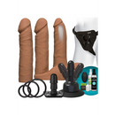 Ensemble de jouets ULTRASKYN à double densité vibrante + télécommande