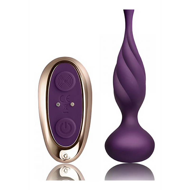 Petite Sensations Discover - Vibrating Butt Plug with Long Tip and Structure