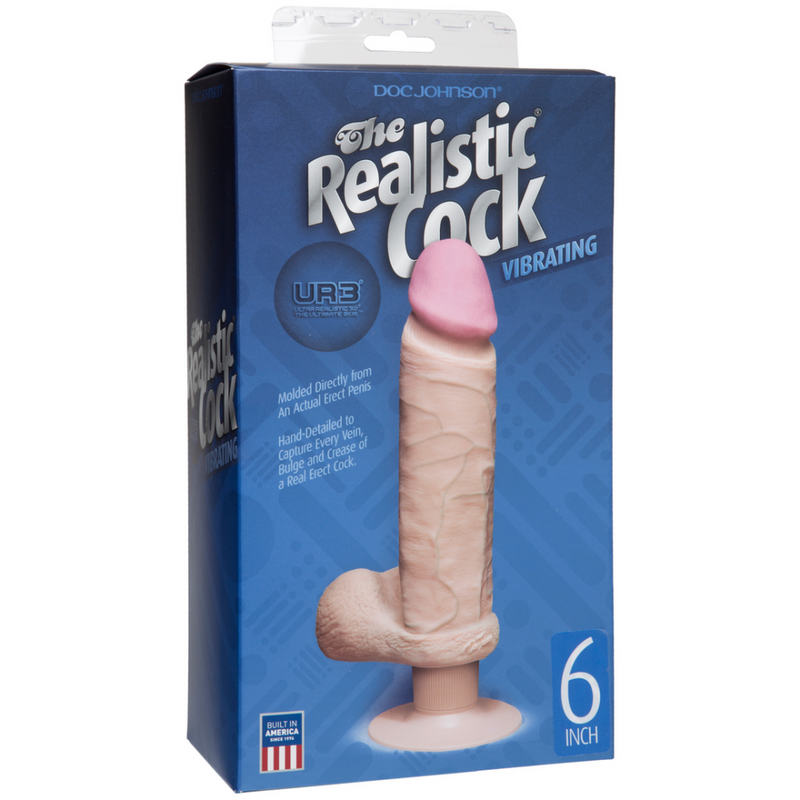 Vibrant Dildo avec Balls - 6 / 15 cm