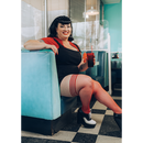 Sandra - Haut de cuisse - C - Rouge