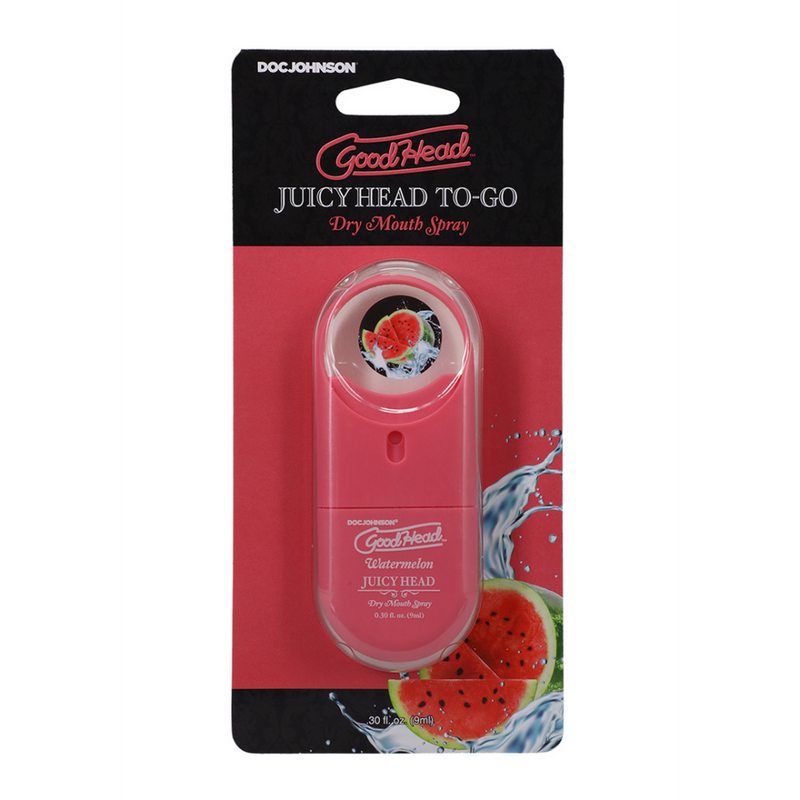 Juicy Head - Spray pour la bouche sèche à emporter - Pastèque - 0,3 fl oz / 9 ml