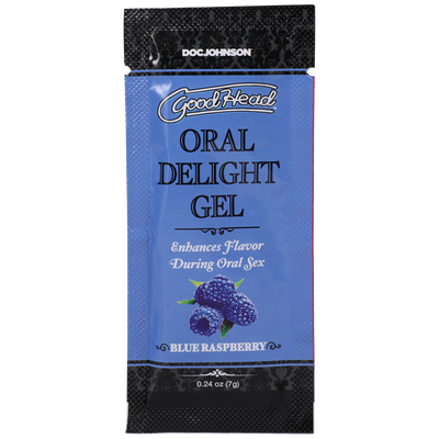 Oral Delight Gel - Blue Raspberry - Bulk Refill - 48 Pieces - 0.24 oz / 7 gr