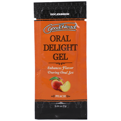 Oral Delight Gel - Peach - Bulk Refill - 48 Pieces - 0.24 oz / 7 gr