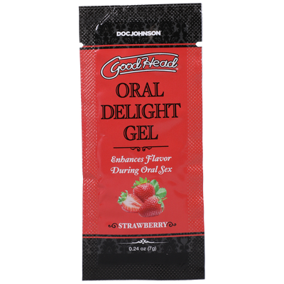 Oral Delight Gel - Strawberry - Bulk Refill - 48 Pieces - 0.24 oz / 7 gr