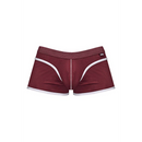 Mini Short - S - Burgundy