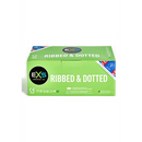 EXS 3 en 1 - Côtelé, À pois et Évasé - Préservatifs - 144 Pièces