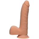 D Slim - Dildo ULTRASKYN réaliste avec boules - 7 / 18 cm