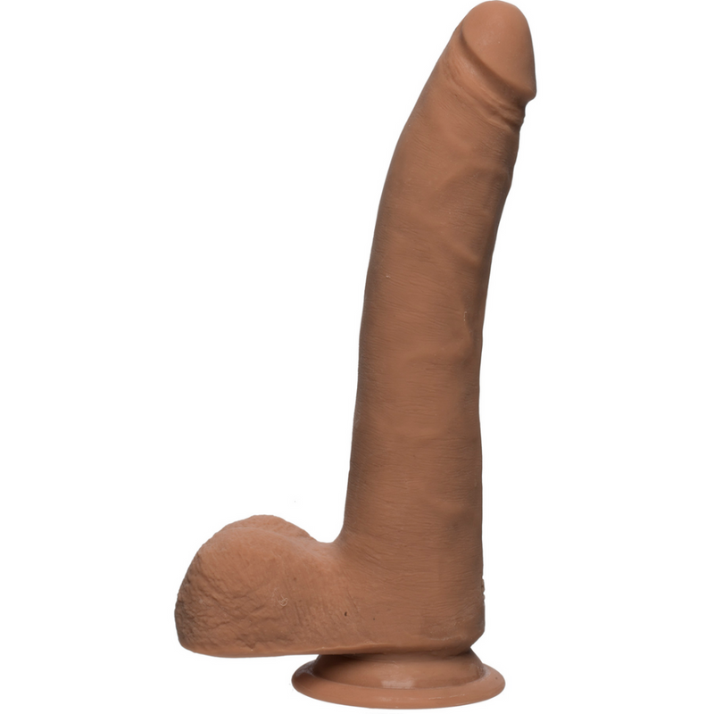 D Slim - Dildo ULTRASKYN réaliste avec boules - 2 pièces