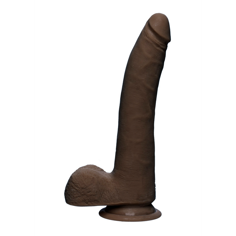 D Slim - Dildo ULTRASKYN réaliste avec boules - 2 pièces