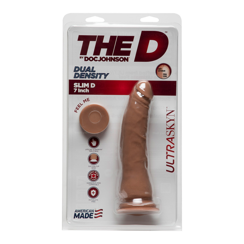 Thin D - Réaliste ULTRASKYN Dildo - 7 / 18 cm