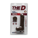 Uncut D - Réaliste ULTRASKYN Dildo avec Boules - 7 / 18 cm