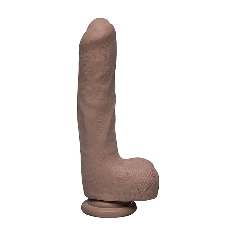 Uncut D - Réaliste ULTRASKYN Dildo avec Boules - 9 / 22 cm