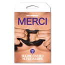 Le Paradoxe - Anneau de pénis en silicone/métal - 50mm - Noir