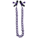 Chained Up - Pinces à tétons - Violet