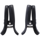 Vibro Grippers - Pinces de mamelons vibrantes avec étui - Noir