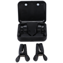 Vibro Grippers - Pinces de mamelons vibrantes avec étui - Noir