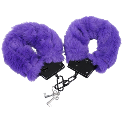 Fluff Cuffs - Violet