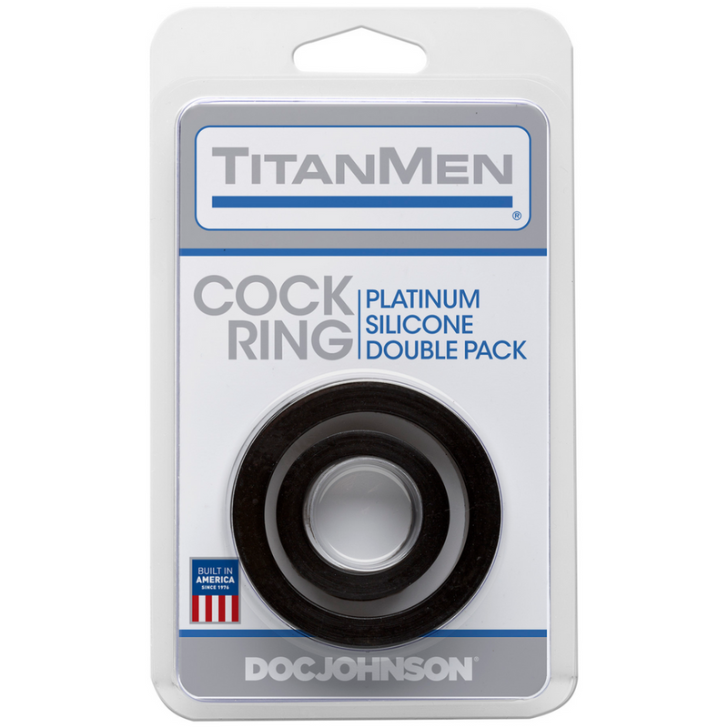 Set de Cockrings en Silicone - 2 Pièces