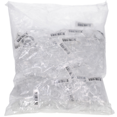 2 Pack C-Ring Set - Bulk Refill 50 Pieces - Clear