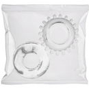 Ensemble de 2 anneaux en C - Recharge en vrac de 50 pièces - Transparent