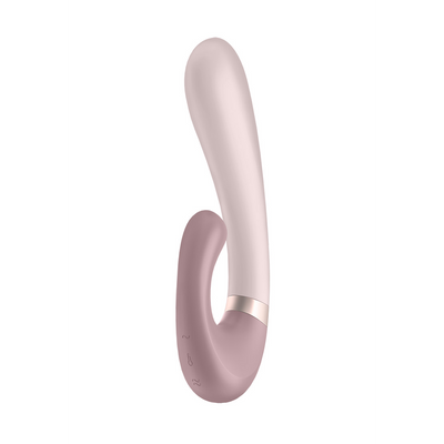 Heat Wave - Vibrateur Chauffant et Stimulateur Clitoridien - Mauve