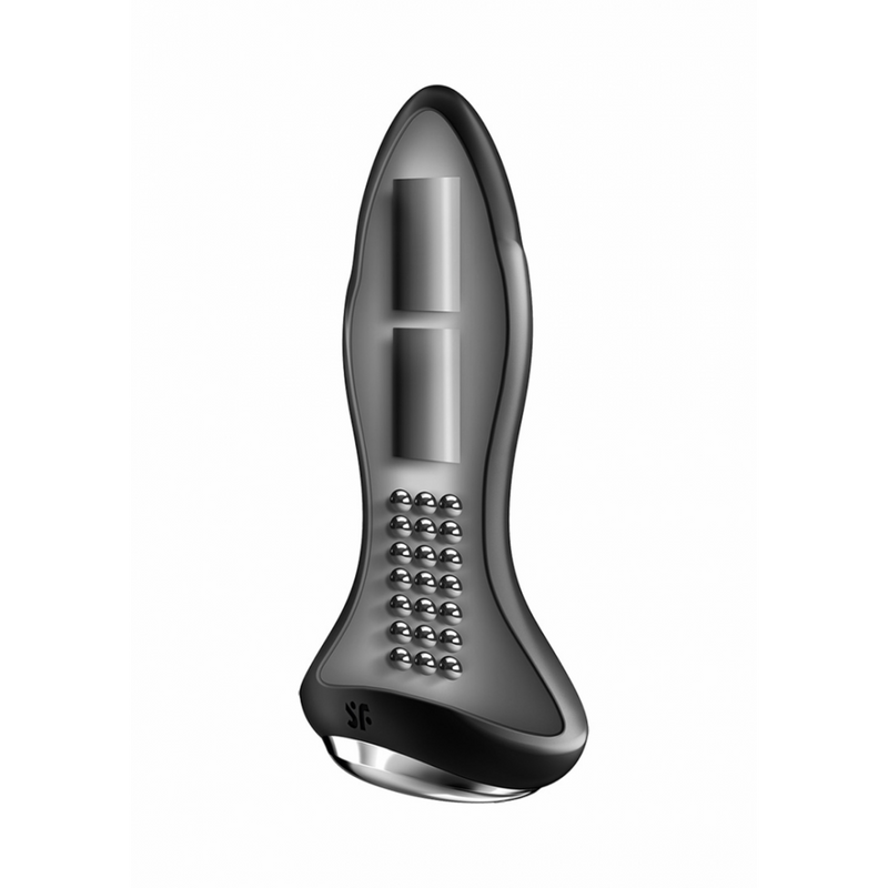 Rotar Plug 1Plus - Plug anal vibrant avec application - Noir