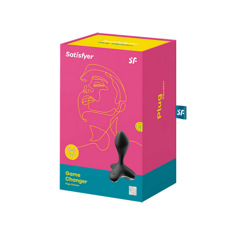 Changeur de Jeu - Plug Anal Vibrant - Noir