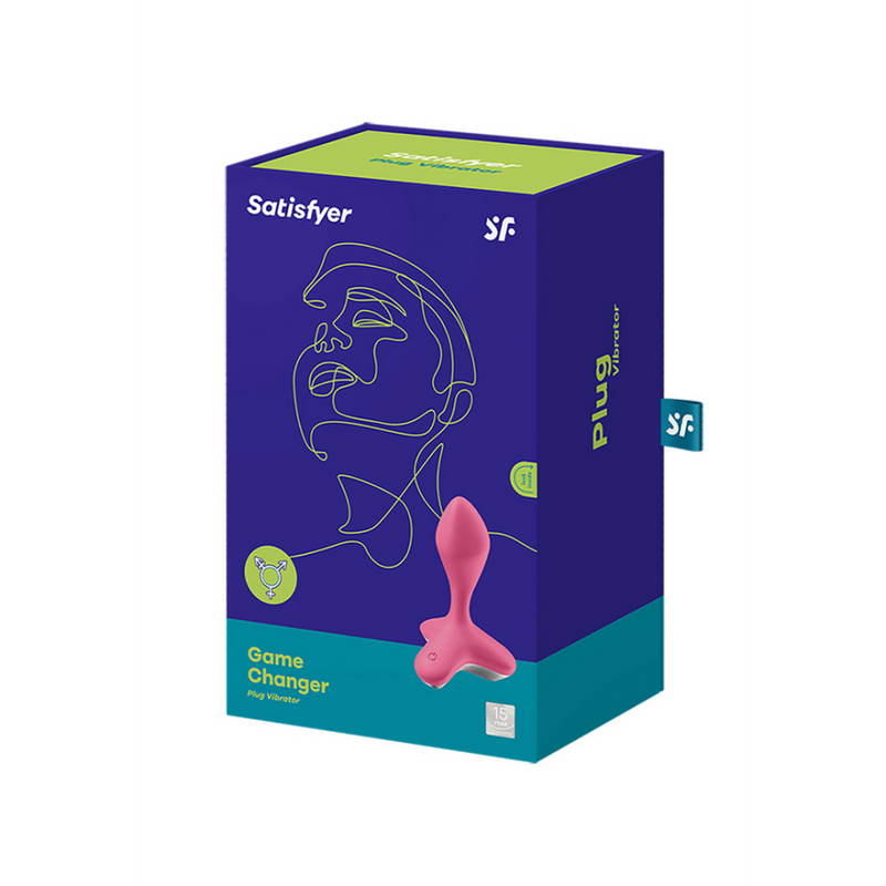 Changeur de jeu - Plug anal vibrant - Rose