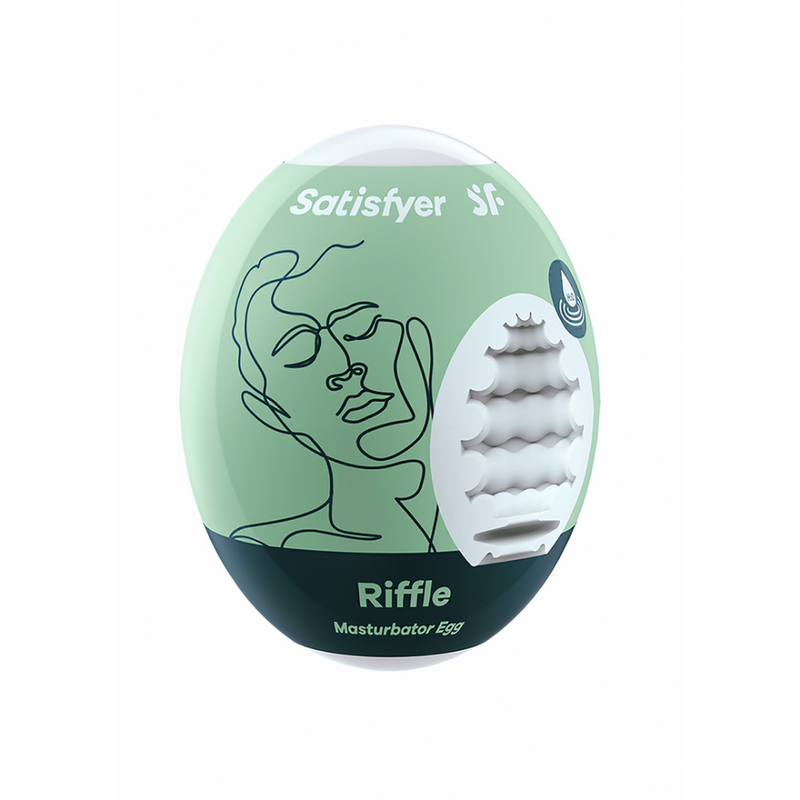 Riffle - Masturbator Egg - Light Green