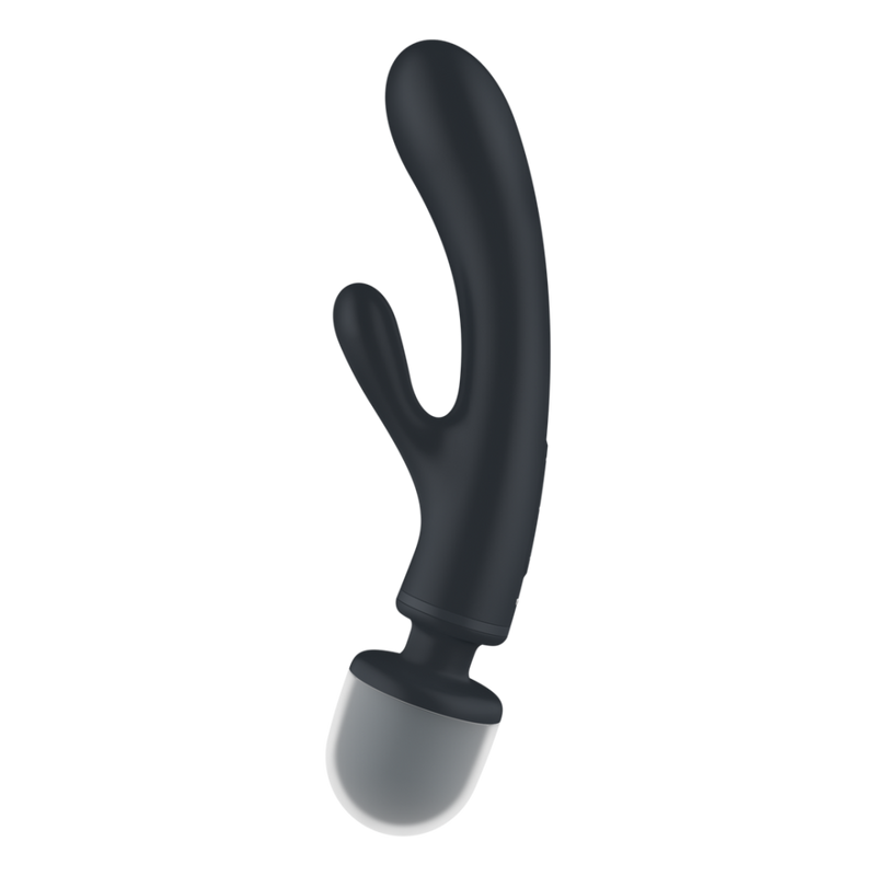 Triple Lover - Vibrateur Wand Hybride - Gris