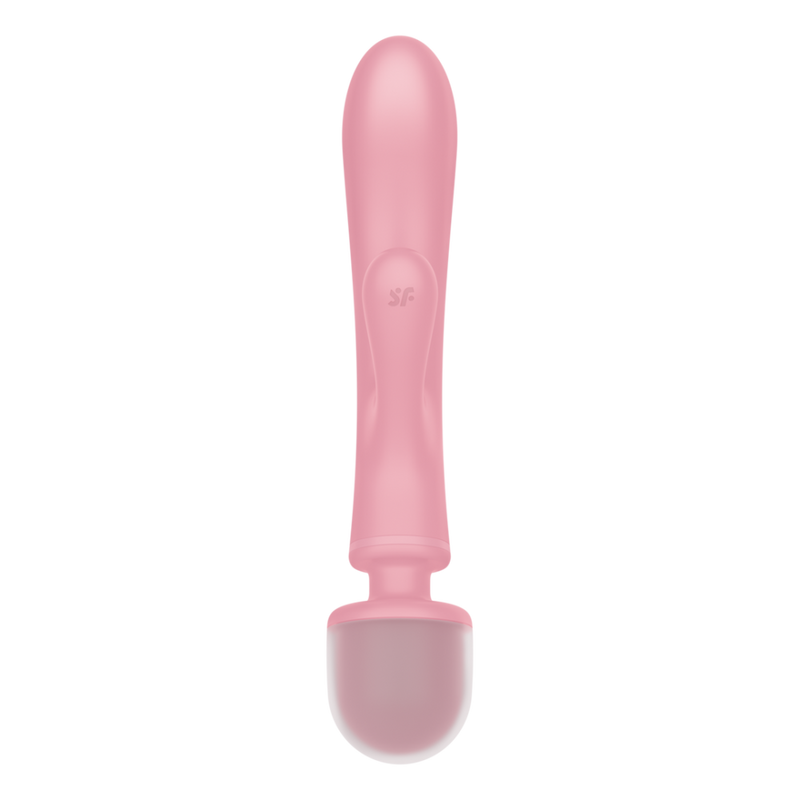 Triple Lover - Vibrateur Wand Hybride - Rose