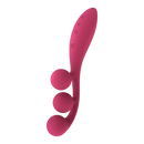 Tri Ball 1 - Multi Vibrator - Rouge
