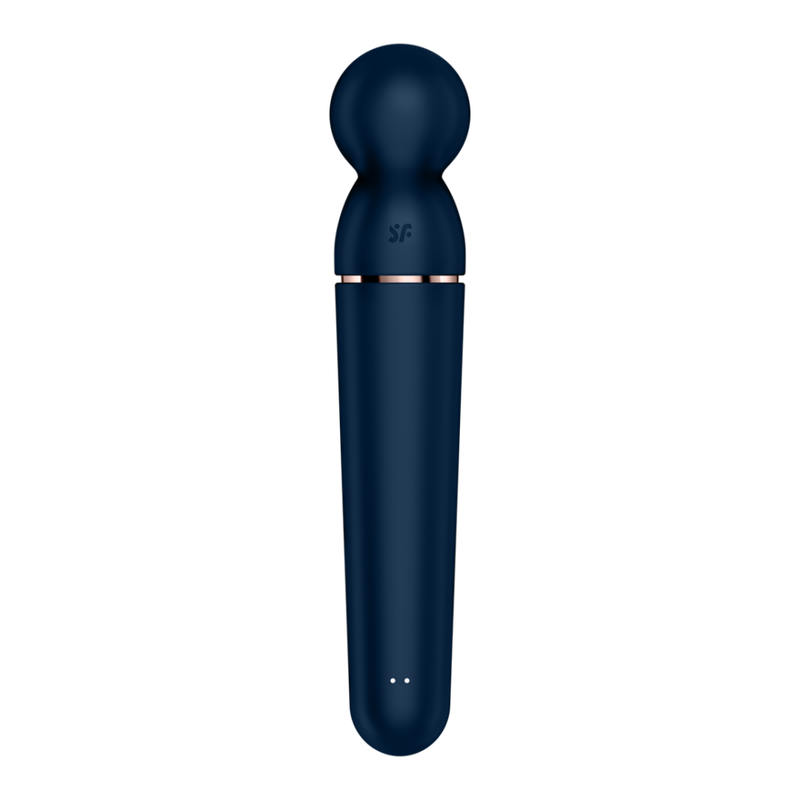 Planet Wand-er - Wand Vibrator - Blue/Rose Gold