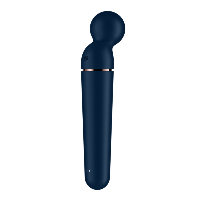 Planet Wand-er - Wand Vibrator - Blue/Rose Gold